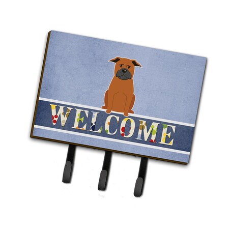 Carolines Treasures Chinese Chongqing Dog Welcome Leash or Key Holder BB5692TH68